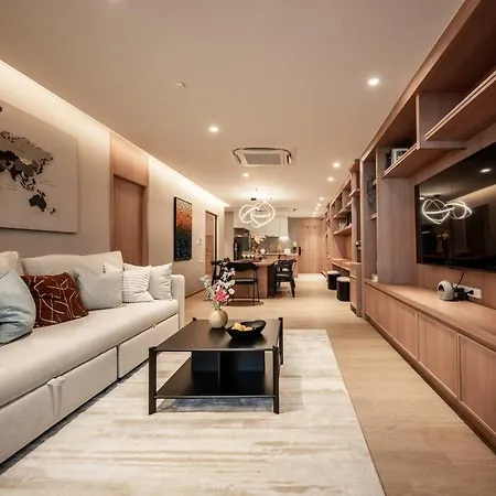 Ferienwohnung Sukhumvit 1 Blissful Rest Near Bumrungrad Makkasan Exterior foto
