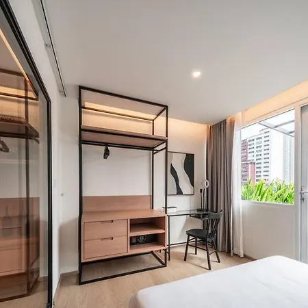 Ferienwohnung Sukhumvit 1 Blissful Rest Near Bumrungrad Makkasan Exterior foto